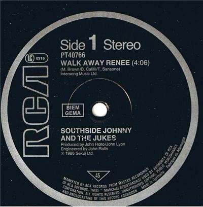 Southside Johnny & The Jukes - Walk Away Renée download mp3 flac