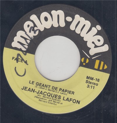 Jean-Jacques Lafon - Le Géant De Papier download mp3 flac