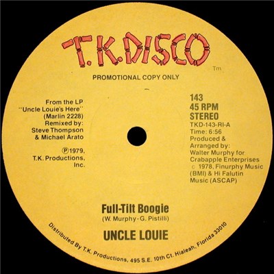 Uncle Louie - Full-Tilt Boogie download mp3 flac