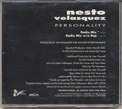 Nesto Velasquez - Personality download mp3 flac
