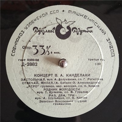 В. А. Канделаки - Концерт В. А. Канделаки download mp3 flac