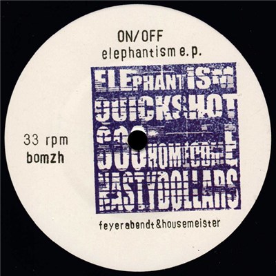 On/Off - Elephantism EP download mp3 flac