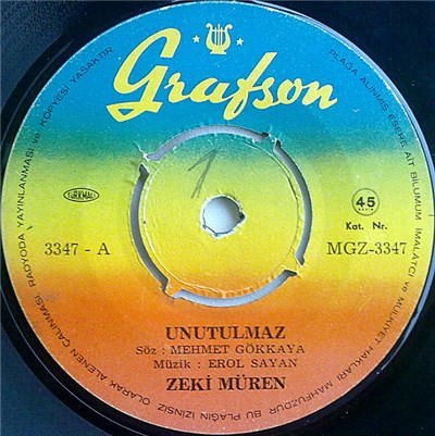 Zeki Müren - Unutulmaz / Seni Andıkça download mp3 flac