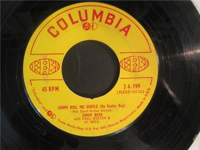 Jimmy Boyd With Paul Weston And His Orchestra - Jimmy Roll Me Gentle (On Easter Day) download mp3 flac
