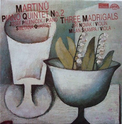 Martinů – Josef Páleníček, Smetana Quartet - Piano Quintet No. 2 / Three Madrigals download mp3 flac