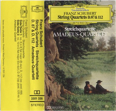 Franz Schubert, Amadeus-Quartett - String Quartets D. 87 & 112 download mp3 flac