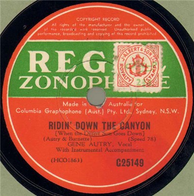 Gene Autry - Ridin' Down The Canyon / Home On The Range download mp3 flac