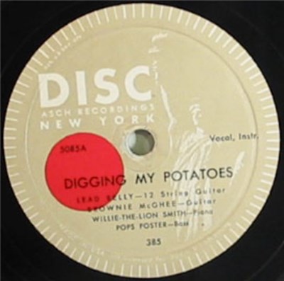 Lead Belly - Digging My Potatoes / Defense Blues download mp3 flac