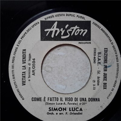 Simon Luca / Air Fiesta - Come E' Fatto Il Viso Di Una Donna / Wanna Do My Thing download mp3 flac