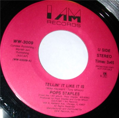 Pops Staples - Tellin' It Like It Is download mp3 flac