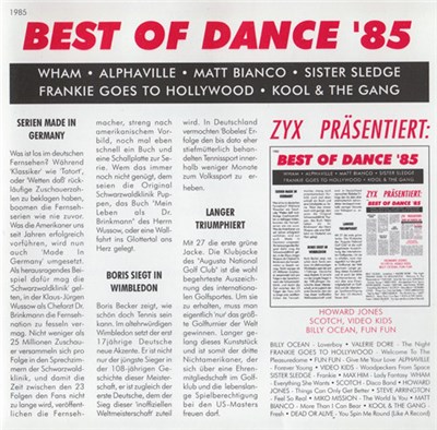 Various - Best Of Dance '85 download mp3 flac