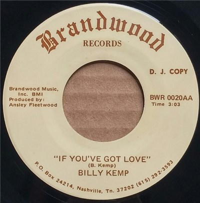 Billy Kemp - If You've Got Love download mp3 flac
