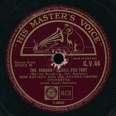 Don Azpiazu And His Havana Casino Orchestra - The Voodoo / Green Eyes download mp3 flac