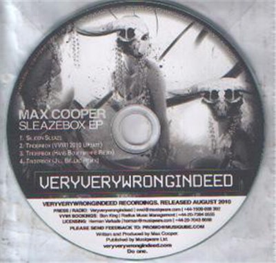 Max Cooper - Sleazebox EP download mp3 flac