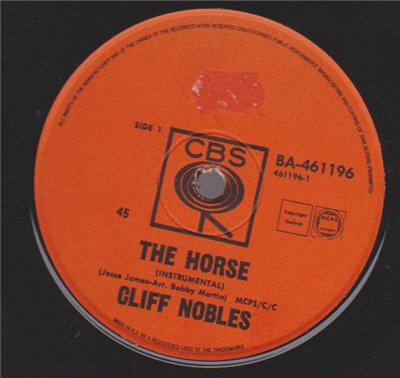 Cliff Nobles - The Horse download mp3 flac