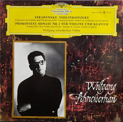 Strawinsky, Prokofieff, Wolfgang Schneiderhan - Violinkonzert in D - Violinsonate Nr. 2 Op. 94 download mp3 flac
