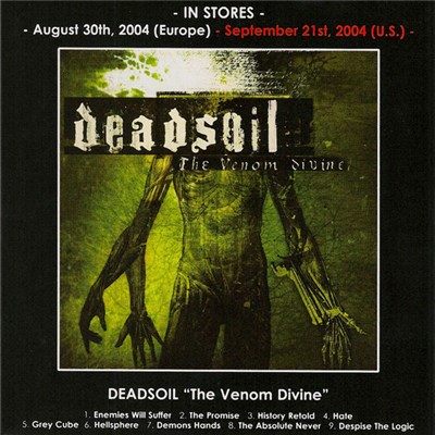 Deadsoil - The Venom Divine download mp3 flac