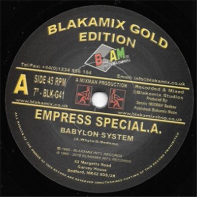 Empress Special.A. - Babylon System download mp3 flac