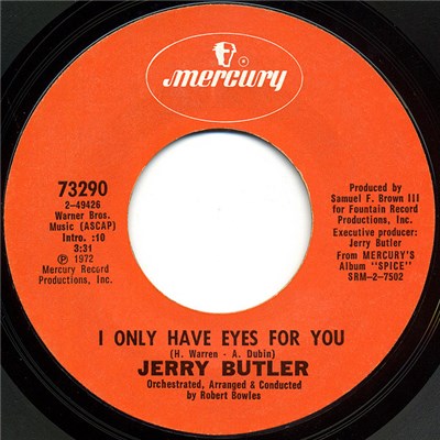 Jerry Butler - I Only Have Eyes For You download mp3 flac