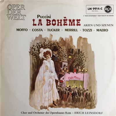 Puccini, Chor Und Orchester Des Opernhauses Rom, Erich Leinsdorf - La Bohème (Arien Und Szenen) download mp3 flac
