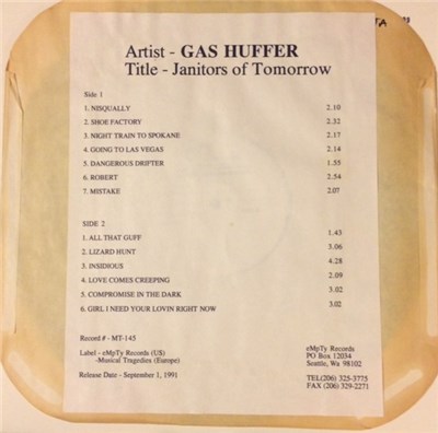 Gas Huffer - Janitors Of Tomorrow download mp3 flac
