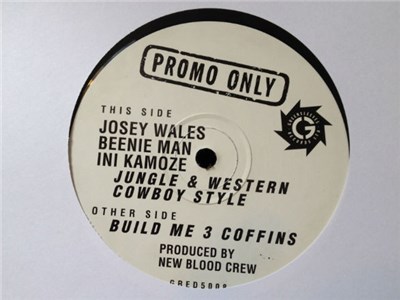 Josey Wales, Beenie Man & Ini Kamoze - Jungle & Western Cowboy Style / Build Me 3 Coffins (New Blood Crew Remixes) download mp3 flac