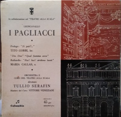 Leoncavallo, Tito Gobbi br. Maria Callas s. Orchestra E, Coro Del Teatro Alla Scala Direttore Tullio Serafin Maestro Del Coro Vittore Veneziani - I Pagliacci download mp3 flac