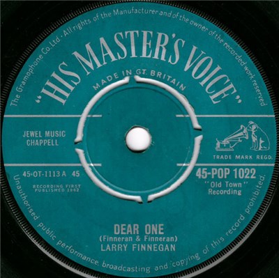 Larry Finnegan - Dear One / Candy Lips download mp3 flac
