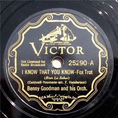 Benny Goodman And His Orchestra - I Know That You Know / If I Could Be With You download mp3 flac