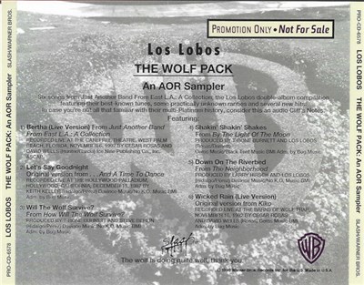 Los Lobos - The Wolf Pack: An AOR Sampler download mp3 flac