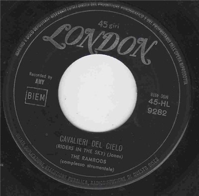 The Ramrods - Cavalieri Del Cielo (Riders In The Sky) / Zig Zag download mp3 flac