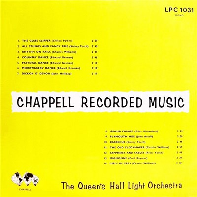 The Queen's Hall Light Orchestra - Chappell Recorded Music download mp3 flac