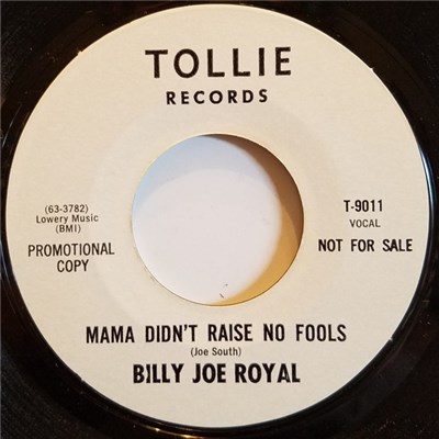 Billy Joe Royal - Mama Didn't Raise No Fools download mp3 flac