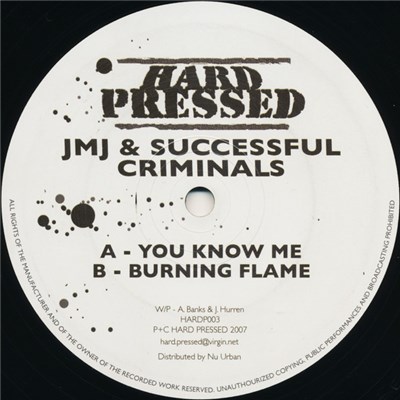 JMJ & Successful Criminals - You Know Me / Burning Flame download mp3 flac