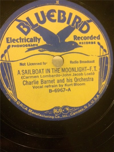 Charlie Barnet And His Orchestra - He Walked Right In / A Sailboat In The Moonlight download mp3 flac