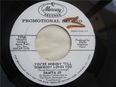 Damita Jo - Joey / You're Nobody Till Somebody Loves You download mp3 flac