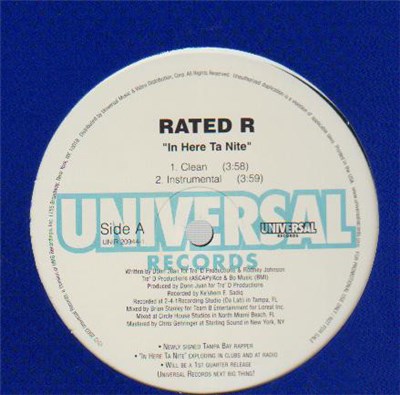 Rated R - In Here Ta Nite download mp3 flac