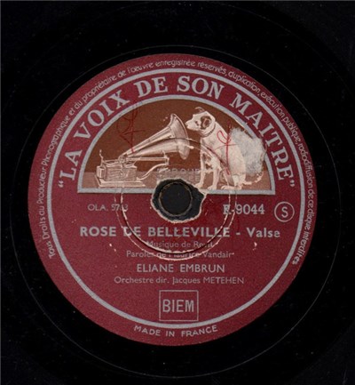 Eliane Embrun - Rose De Belleville / Si J'étais Une Cigarette download mp3 flac