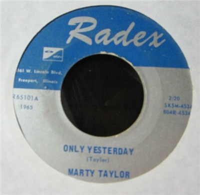Marty Taylor - Only Yesterday / You On My Mind download mp3 flac