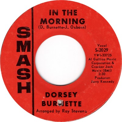 Dorsey Burnette - In The Morning / To Remember download mp3 flac