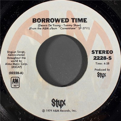 Styx - Borrowed Time download mp3 flac