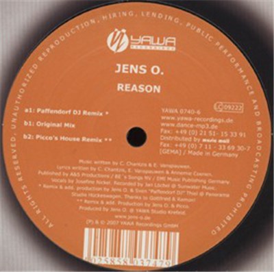 Jens O. - Reason download mp3 flac