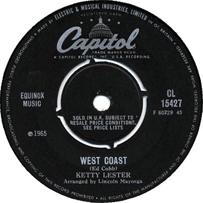 Ketty Lester - West Coast download mp3 flac