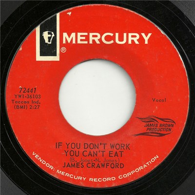 James Crawford - If You Don't Work You Can't Eat / Stop And Think It Over download mp3 flac