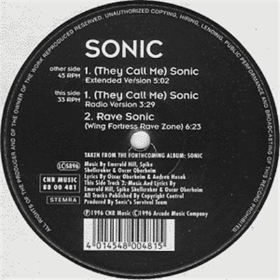 Sonic - (They Call Me) Sonic download mp3 flac