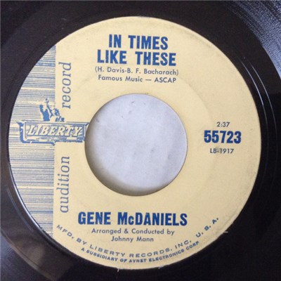 Gene McDaniels - In Times Like These download mp3 flac