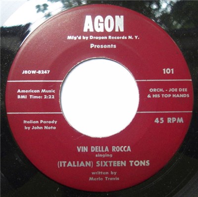 Vin Della Rocca - (Italian) Sixteen Tons / Memories Are Made Of Pizza download mp3 flac