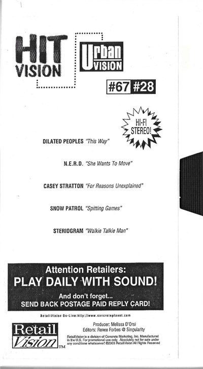 Various - Retail Vision (Hit Vision #67 Urban Vision #28) download mp3 flac