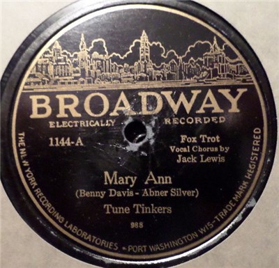 Tune Tinkers - Mary Ann / Chlo-E download mp3 flac