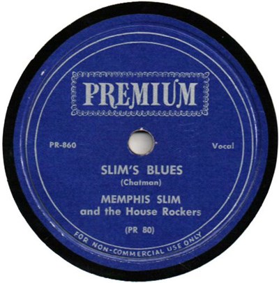 Memphis Slim And The House Rockers - Slim's Blues download mp3 flac